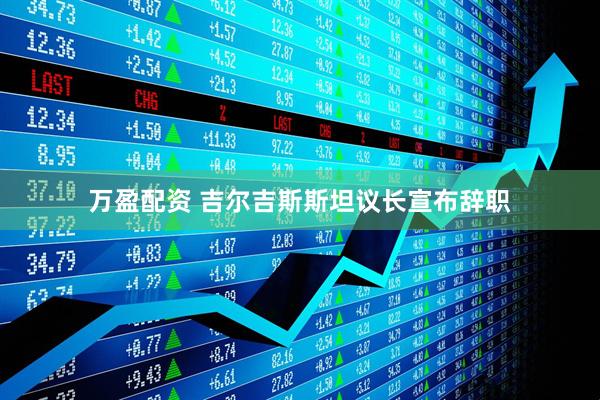万盈配资 吉尔吉斯斯坦议长宣布辞职