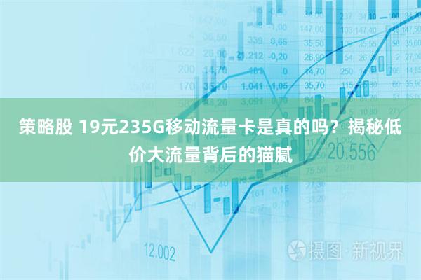 策略股 19元235G移动流量卡是真的吗？揭秘低价大流量背后的猫腻