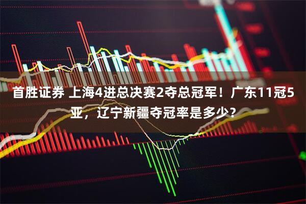 首胜证券 上海4进总决赛2夺总冠军！广东11冠5亚，辽宁新疆夺冠率是多少？